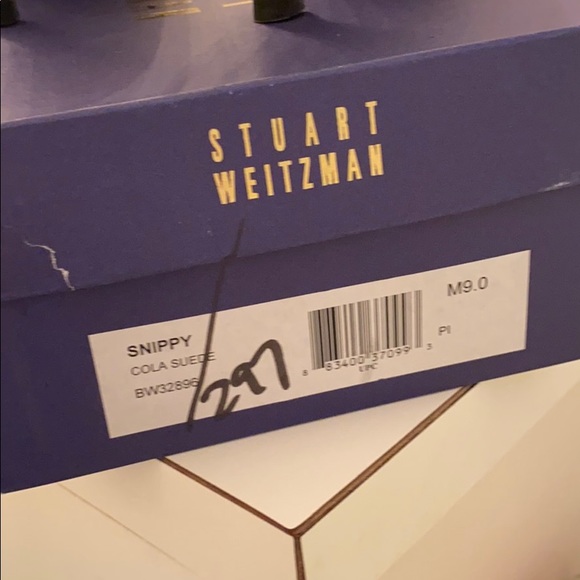 Stuart Weitzman Chocolate Brown Suede Pumps-NEW - Picture 6 of 8